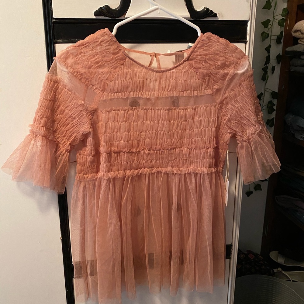 Forever 21 Contemporary Sheer Top